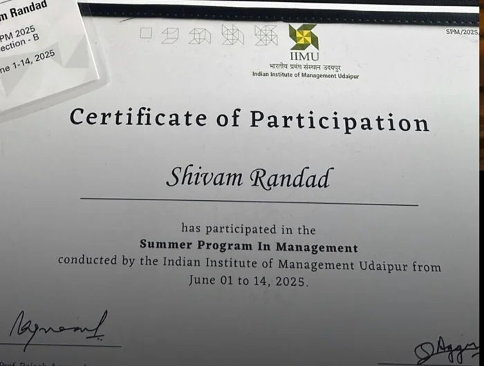 Summer Program in Management · June 2025