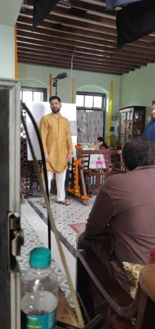 Behind the scenes on the AMFI advertising shoot